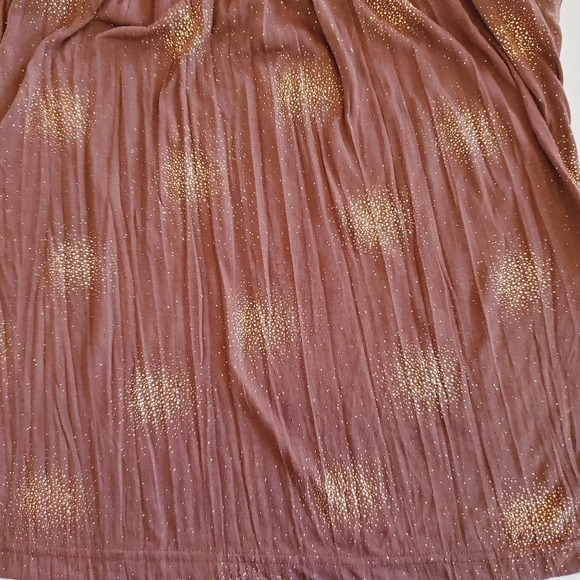 1364 * Self Esteem Spaghetti Strap Tank Brown Gold Size XL Vintage Y2K - Picture 6 of 8